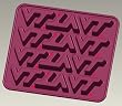 Virginia Tech Silicone Ice Tray / Candy Mold (2 Pack)