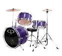 GP Percussion GP50MPR 3-Piece Complete Junior Drum Set