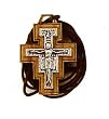 Saint Damiano Necklace - Sterling Silver - 1 and 1/2" Height - IMPORTED FROM ITALY