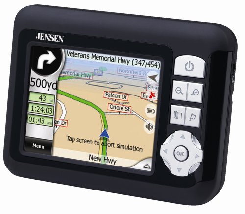 Jensen NVX227 Portable GPS Navigator
