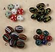 Indonesian Lampwork Beads - Set of 7, Four Options