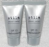 Stila Sheer Color Tinted Moisturizer SPF 15 in Bare 1 - Lot of 2