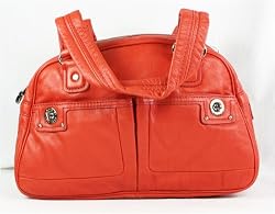 Marc By Jacobs Totally Turnlock Bowler White Purse Bag