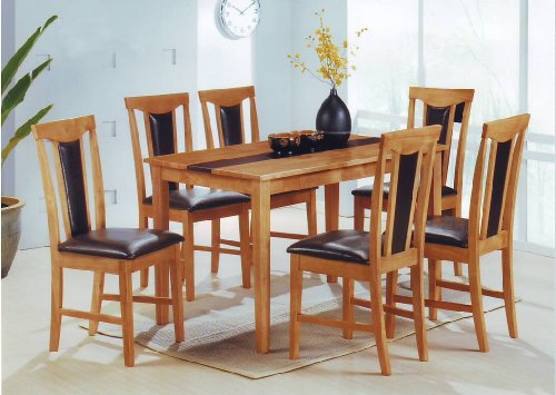 New Solid Wood Dinette Set (Dining Table/4 Chairs)