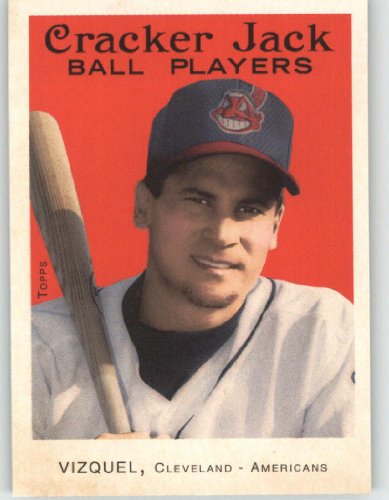 2004 Topps Cracker Jack #141 Omar Vizquel - Cleveland Indians (Baseball Cards)