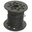 Leather Bead Stringing Cord Black 75 ft.