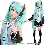 【VOCALOID】初音ミク風 コスプレ衣装9点SET L