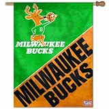 NBA Milwaukee Bucks 27-by-37 inch Vertical Flag