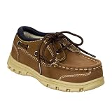 Toddler Boys' Genuine Kids from OshKosh Link Boat Shoes - Brown