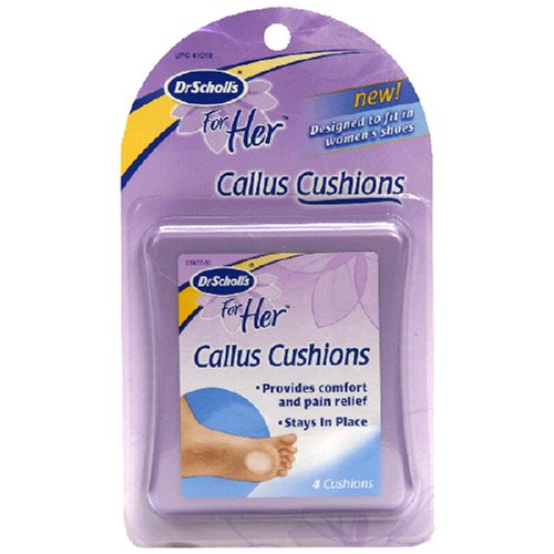 Dr scholl's for her callus cushions, heel spur pain not going away