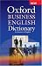 Book Oxford Business English Dictionary (Elt)