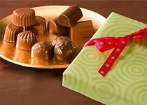 Helen Grace Chocolates, Sugar-Free Assorted Milk & Dark Chocolate Truffles, 8 oz. Gift Box