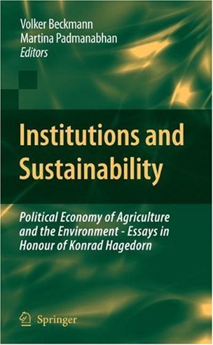 Institutions and Sustainability
