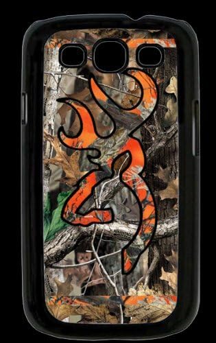 Ships From U S A Country Orange and Camo Buck Samsung Galaxy S3 S Iii Snap-on Case
