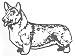 Dog Rubber Stamp - Welsh Corgi Pembroke - WCPEMB-5H