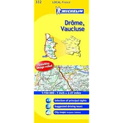 Drome, Vaucluse (Michelin Local Maps)