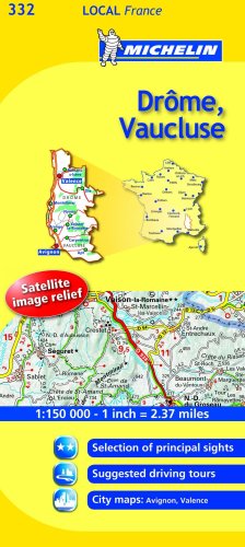 Drome, Vaucluse (Michelin Local Maps)