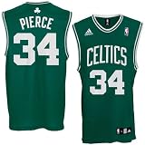adidas Boston Celtics #34 Paul Pierce Green Replica Basketball Jersey