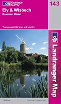 Ely and Wisbech: Market Deeping and Chatteris (Landranger Maps)