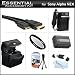 Essential Accessories Kit For Sony Alpha NEX-F3 NEX-C3 NEX-5R NEX-7 NEX-5N Digital Camera Includes Extended Replacement (1500 maH) NP-FW50 Battery + Ac/Dc Charger + Deluxe Case + MIni HDMI Cable + 49mm UV Filter + USB Card Reader + Screen Protectors +More