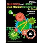 Edexcel GCSE Modular Maths U2 book cover