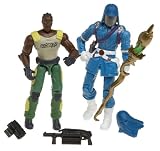 G.I. Joe Valor Vs. Venom Carded Dr. Link Talbot and Cobra Commander