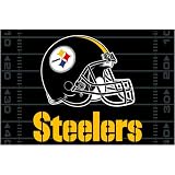 Pittsburgh Steelers NFL Team Tufted Rug by Northwest (39x54)