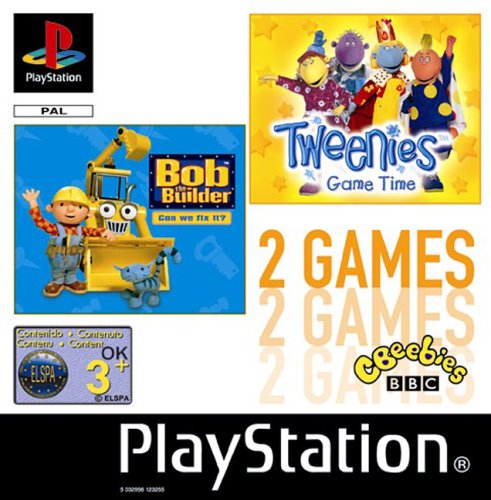 Childrens Toyshop  Video Games : Tweenies & Bob the Builder Double Pack