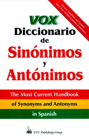 Vox Diccionario De Sinonimos Y Antonimos under Synonyms & Antonyms in The Books Store