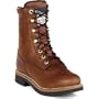Georgia Boot Men's G70 8" Work Lacer,Walnut Barracuda SPR Leather,11.5 W