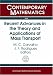 Book Recent Advances In The Theory And Applications Of Mass Transport: Summer School On Mass Transportation Methods In Kinetic Theory And Hydrodynamics,  (