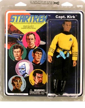  Star Trek: The Original Series: Retro Cloth Kirk Figure
