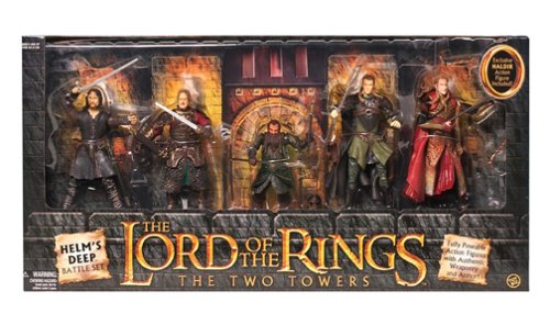 Lord of the Rings Two Towers Heroes of Helms Deep Action Figure 5Pack Includes Haldir