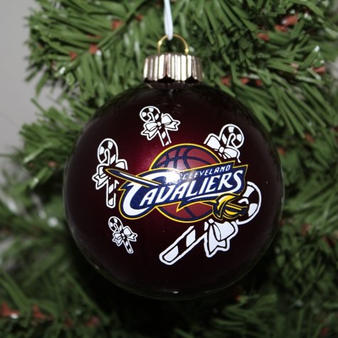Cleveland Cavaliers NBA Traditional Round Ornament