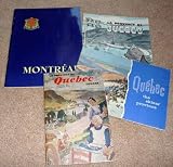 COLLECTION OF QUEBEC EPHEMERA INCLUDING MONTREAL APRIL 1962, VINTAGE SKI & TOURIST BROCHURES