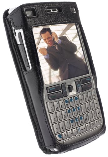 Krusell Cabriolet case with Multidapt for Nokia E61- Black