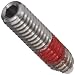 Jergens 30937 Stainless Steel Spring Plunger With Delrin Tip, Low Carbon Steel, 8-32 Thread, With Locking Element