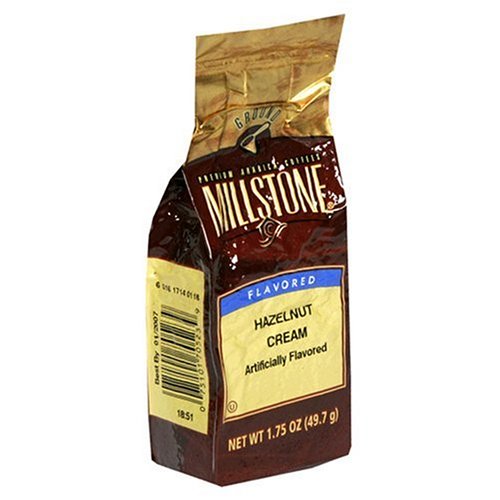 Millstone Ground Coffee, Hazelnut Cream, 1.75-Ounce Bags (Pack of 12)