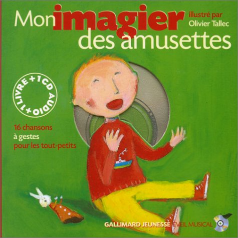 Childrens Toyshop  Livres : Mon Imagier des amusettes (1 livre + 1 CD audio) - Prix du Comité des mamans 2002 (0-3 ans)