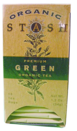 Green Tea Blends-Organic Premium Green Tea - 18 - Bag by Stash Tea