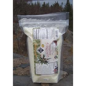 Coconut Flakes, Small, Dehydrated and Unsweetened, 1#