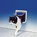 Cat Mate Lockable Cat Flap Door Brown 4-way Locking