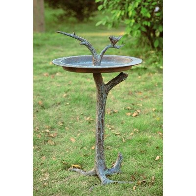 Bird and Twig Sundial/Birdbath