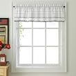 Adirondack Kitchen Curtain - Valance - Ecru/Toast