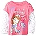 Disney Girls' Sofia the First Long Sleeve T-Shirt