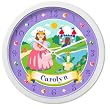 Olive Kids - Happily Ever After Personalized Clock (White)