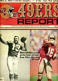 San Francisco 49ers Report April 1986 Joe Montana on Cover, 49ers All-Time Team Centerfold Poster, Mike Wilson Q&A, Renaldo Nehemiah, Alumni Profile - Y.A. Tittle