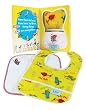 Bumkins Baby Gift Set - Bib/Washcloth - Dr. Seuss Yellow One Fish