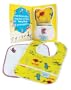 Bumkins Baby Gift Set - Bib/Washcloth - Dr. Seuss Yellow One Fish