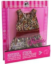 Barbie Fashion Fever L3337 Doll Patterned Top Outfit